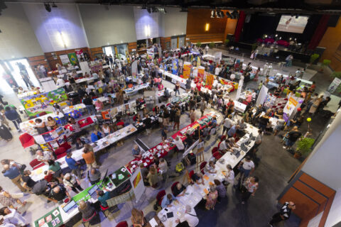 Forum des associations vu de haut