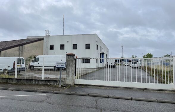 Photo de l'entrée des services techniques