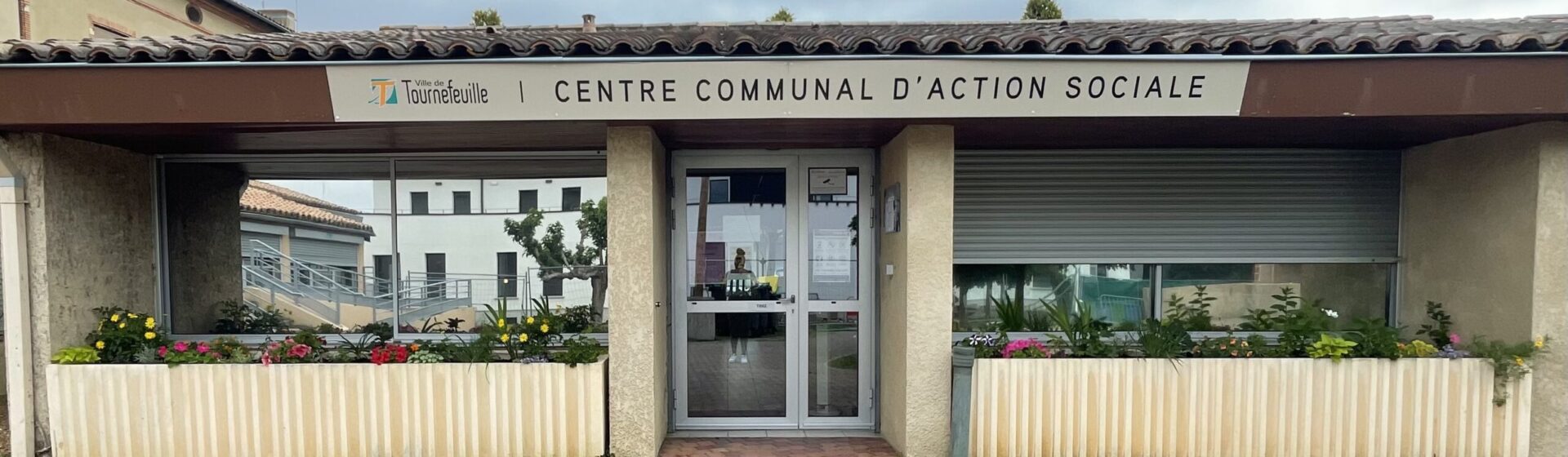 Façade du centre communal d'action sociale