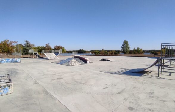 Photo du skatepark vide