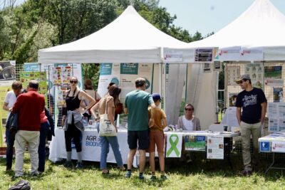 Les habitants découvrent les stands  - Agrandir l'image 32 sur 32, fenêtre modale