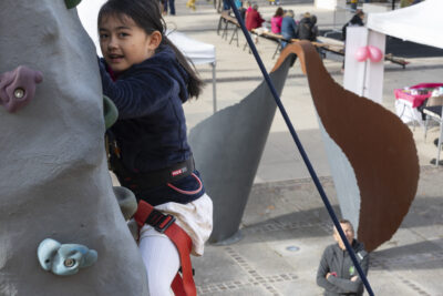 photo d'une jeune fille sur le mur d'escalade - Agrandir l'image 20 sur 21, fenêtre modale