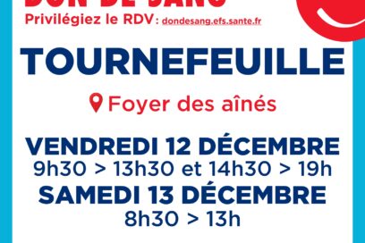 Affiche du don du sang avec les infos qu'on retrouve dans l'article - Agrandir l'image, fenêtre modale