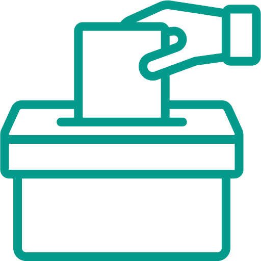 illustration d'urne de vote